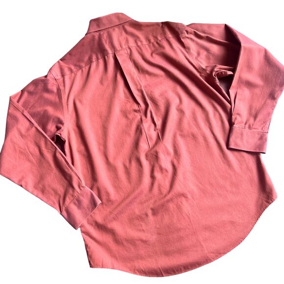 Roundtree & Yorke Gold Label Mens M Button Down Shirt Academia Preppy - Picture 2 of 8